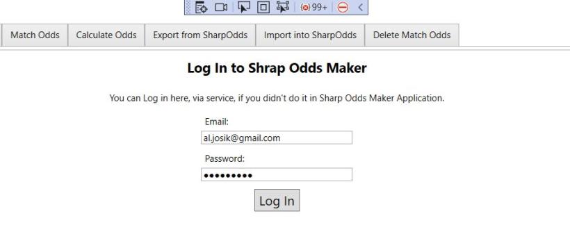 SHARP ODDS MAKER Integrate our api into any app 5528